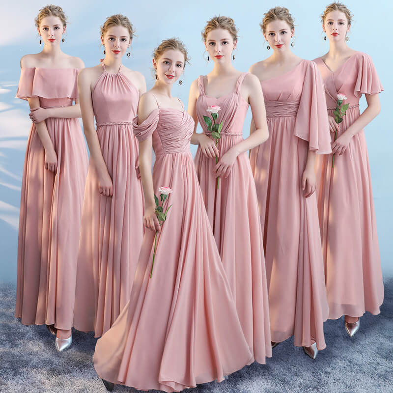 Pink Bridesmaid Dress