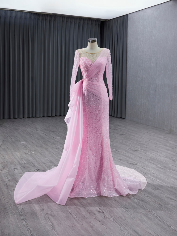 Pink Bridesamid Dress 222213
